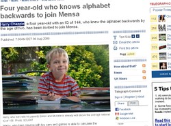 Ten czterolatek jest mądrzejszy od ciebie