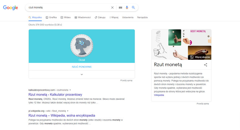 Rzut monetą