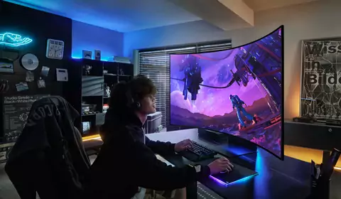 Test monitora Samsung Odyssey Ark. 55-calowy, zakrzywiony kolos, jedyny taki na rynku