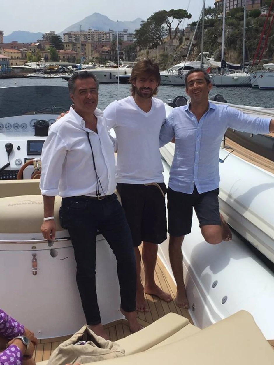 Braća: Suvlasnici firme koja proizvodi gliser (levo Renato Magacu)