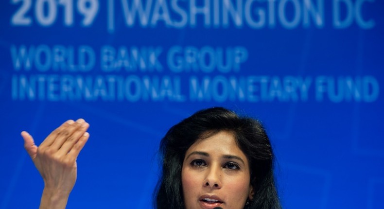 Chief Economist at the IMF, Gita Gopinath launched the report in Washington DC