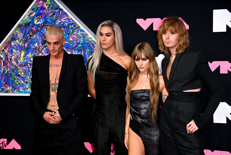 MTV Video Music Awards 2023 - zespół Måneskin