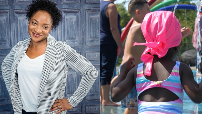 Danielle Obe invented waterproof headscarf to encourage swimming amongst black people [The Gazette]