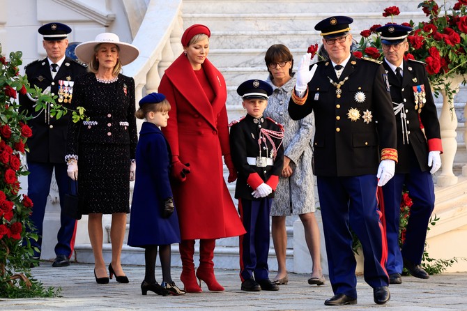 Princ Albert i princeza Šarlin sa decom