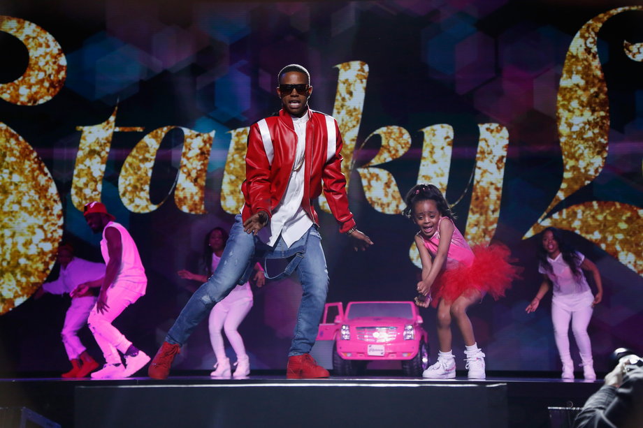 Silentó, who rocketed to fame last year with his viral song "Watch Me," also showed up.
