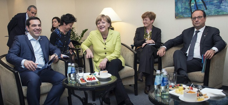 Spotkanie Merkel i Hollande'a z Ciprasem w Rydze