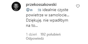 Przemek Kossakowski na Instagramie