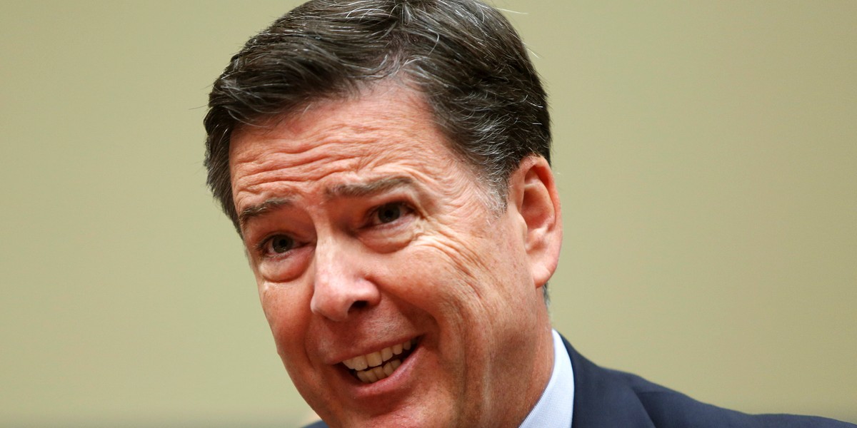 James Comey reportedly learned of his firing from TV news coverage, and he thought it was a prank