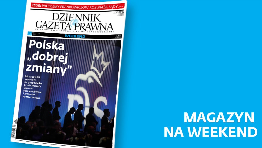 Magazyn DGP. Okładka. 4 października 2019