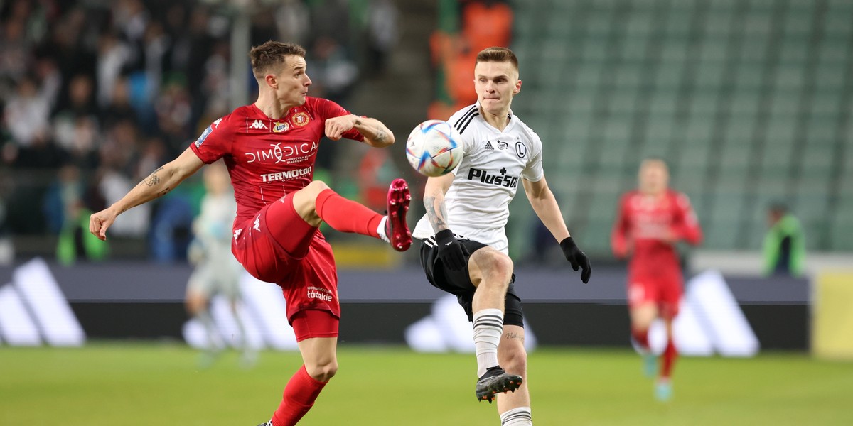 Mecz Legia – Widzew z lutego 2023 roku