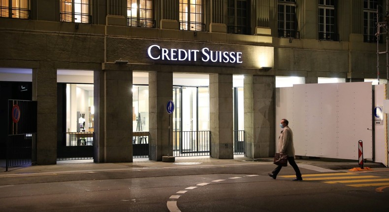 Credit Suisse managers could be probed over their role in the bank's recent collapse, according to the president of Swiss regulator FINMA.Arnd Wiegmann/Reuters