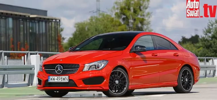 Mercedes CLA 250 4Matic - stylowy sedan