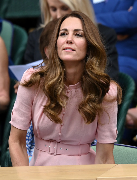 Księżna Kate ogląda finał singla na Wimbledonie