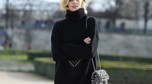 Anja Rubik na Paris Fashion Week