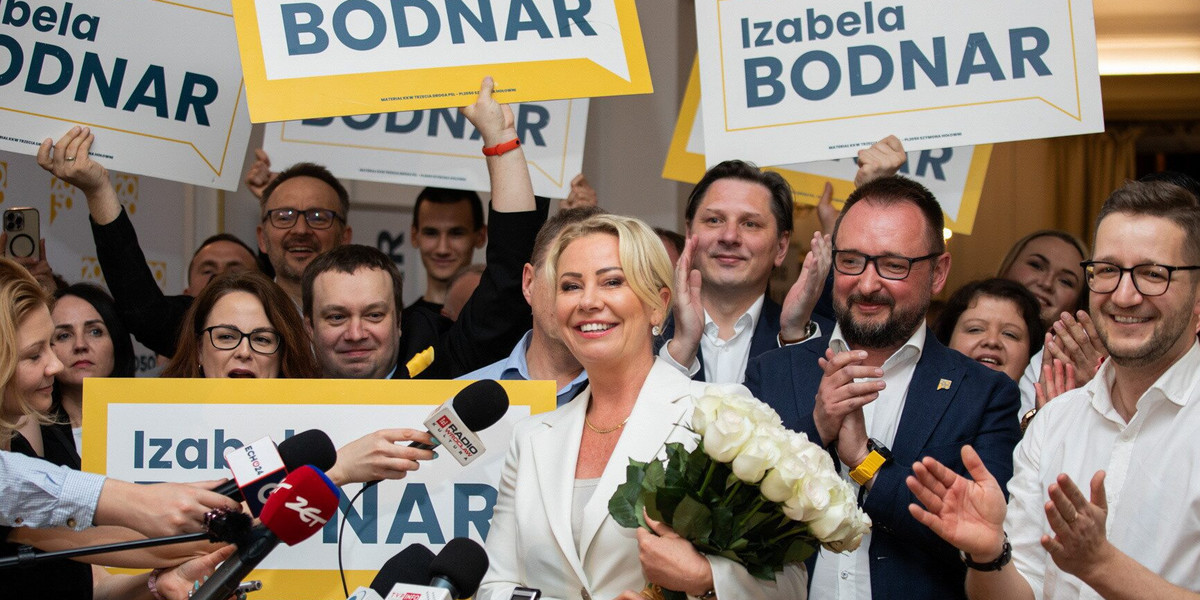 Izabela Bodnar zawalczy z Jackiem Sutrykiem w drugiej turze wyborów na prezydenta Wrocławia.