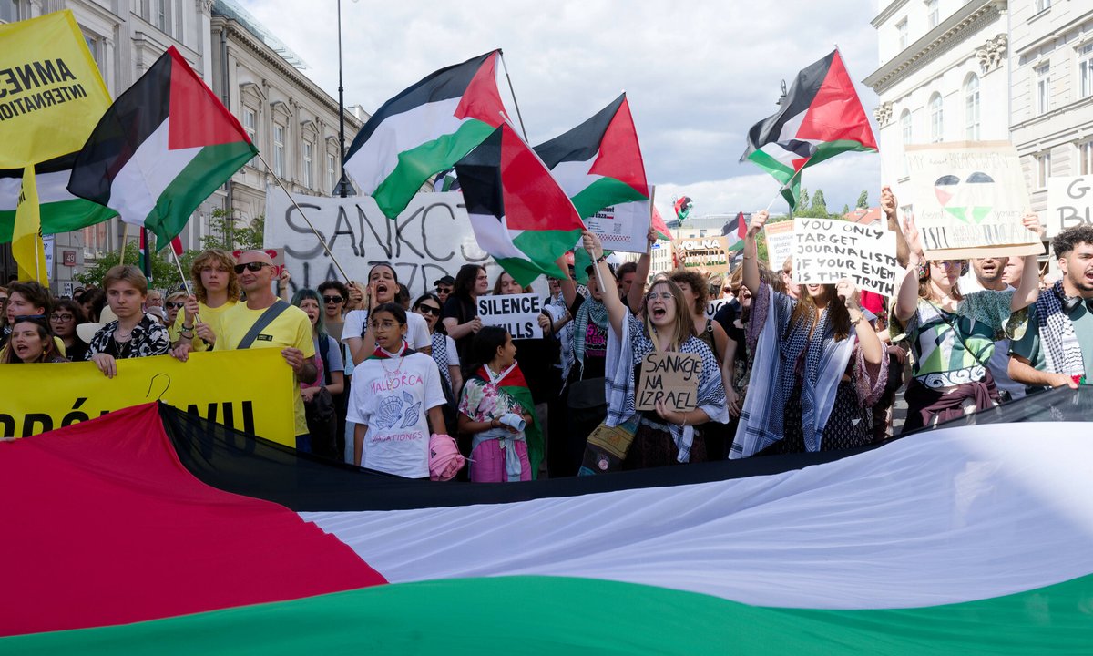 Flotylla Sumud z Polakami porwana przez Izrael. Protesty w całym kraju