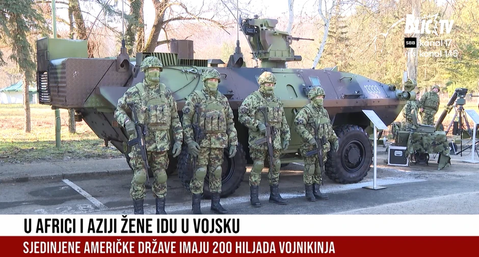 Služenje vojnog roka za žene