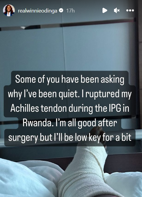 Winnie Odinga Insta Stories