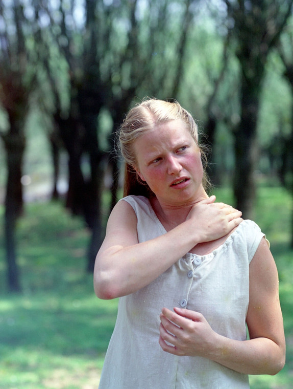 Bożena Dykiel w filmie "Awans" (1974)