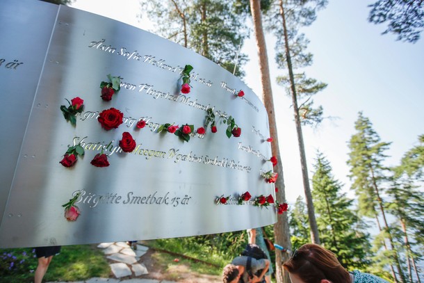 Miejsce pamięci ofiar zamachu na wyspie Utoya 