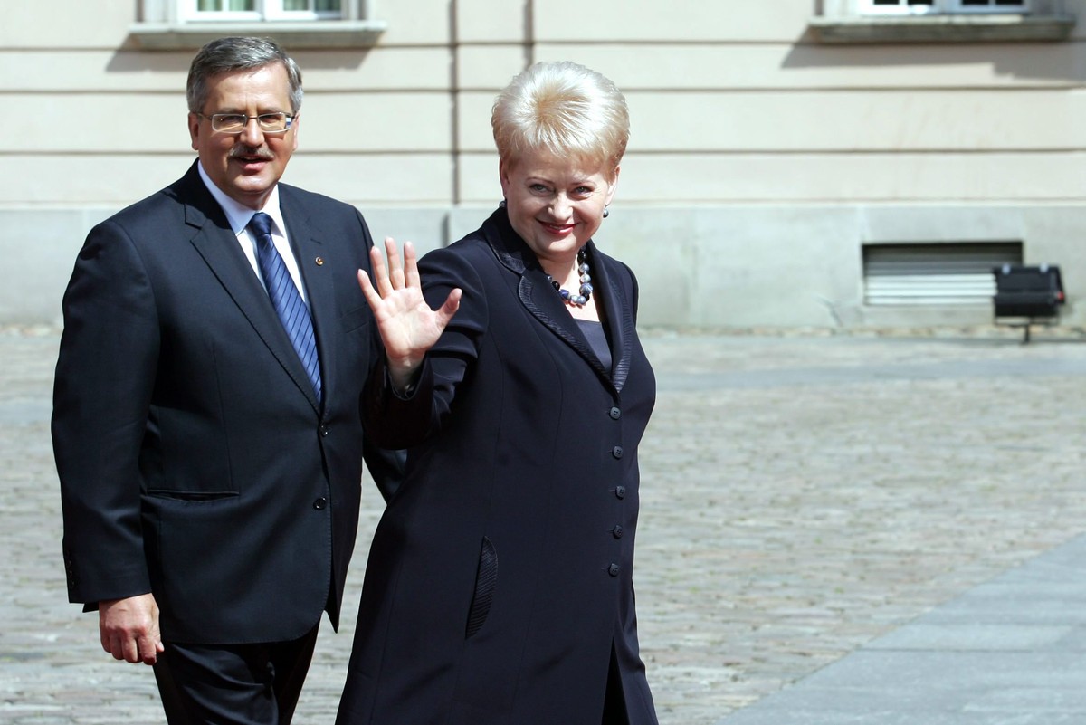Bronisław Komorowski, Dalia Grybauskaite