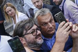 Hungarian Prime Minister Viktor Orban in Rome 