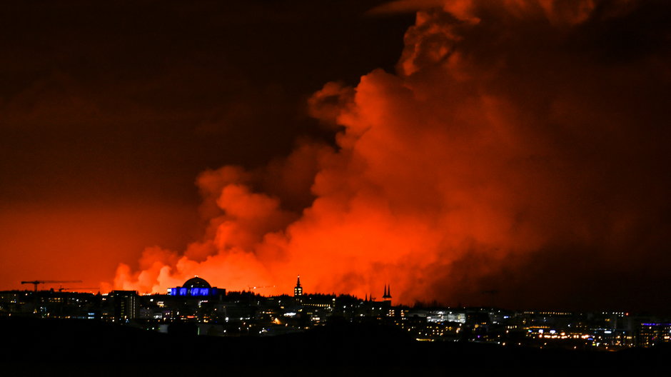 Nowa erupcja wulkanu na Islandii