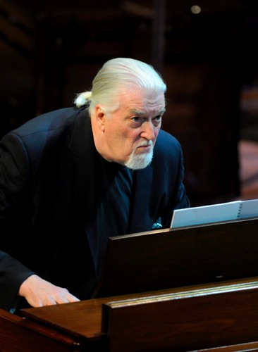Jon Lord podczas koncertu w Arts Palace w Budapeszcie – 4 marca 2009