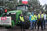 Protesty rolników.