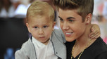 Justin Bieber i Jaxon Bieber (fot. Getty Images)