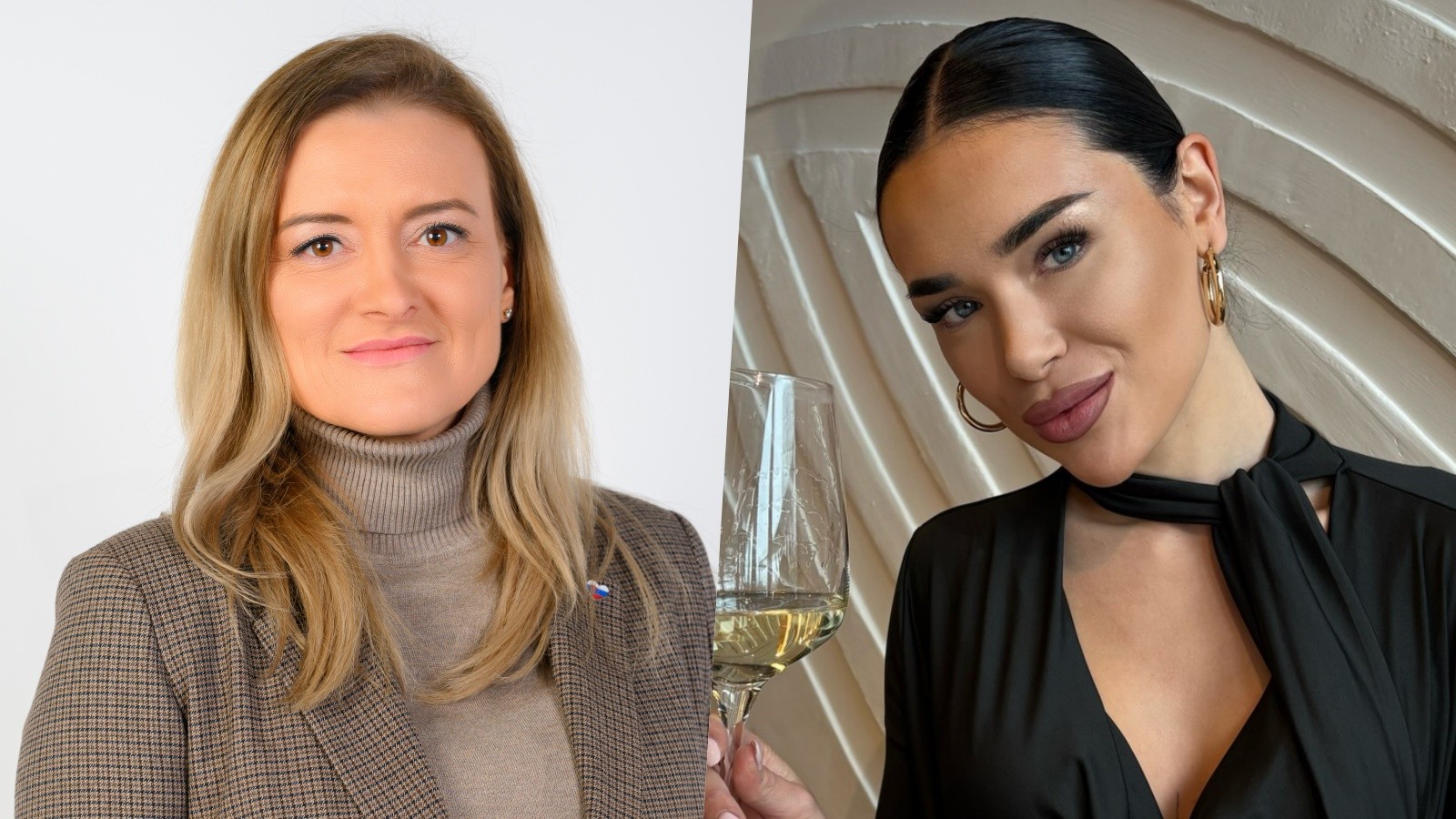 Slovenská europoslankyňa Judita Laššáková a jej neter Mercedes.