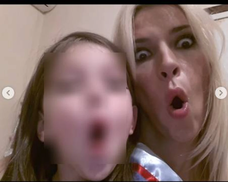 Irina Vukotić sa ćerkom