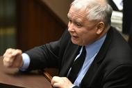 Szef PiS Jarosław Kaczyński w Sejmie 