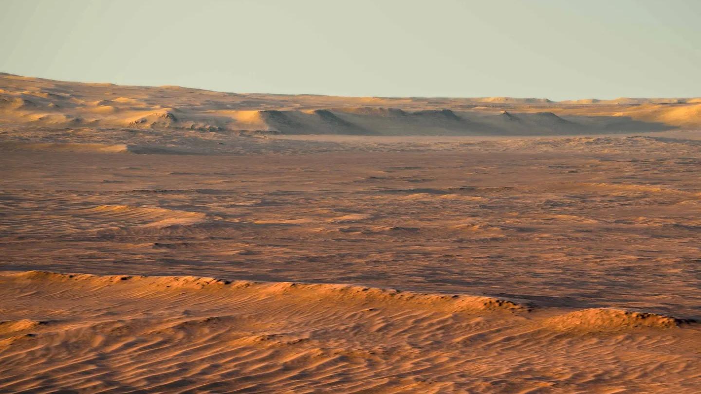 Miesto pristátia misie Perseverence v kráteri Jezero na Marse.