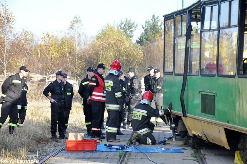 Ćwiczenia MPK i strażaków