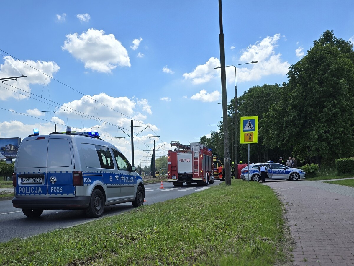 Przerażające sceny w centrum Będzina. Starsza kobieta zginęła na pasach