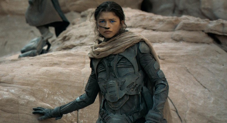 Zendaya in Dune.