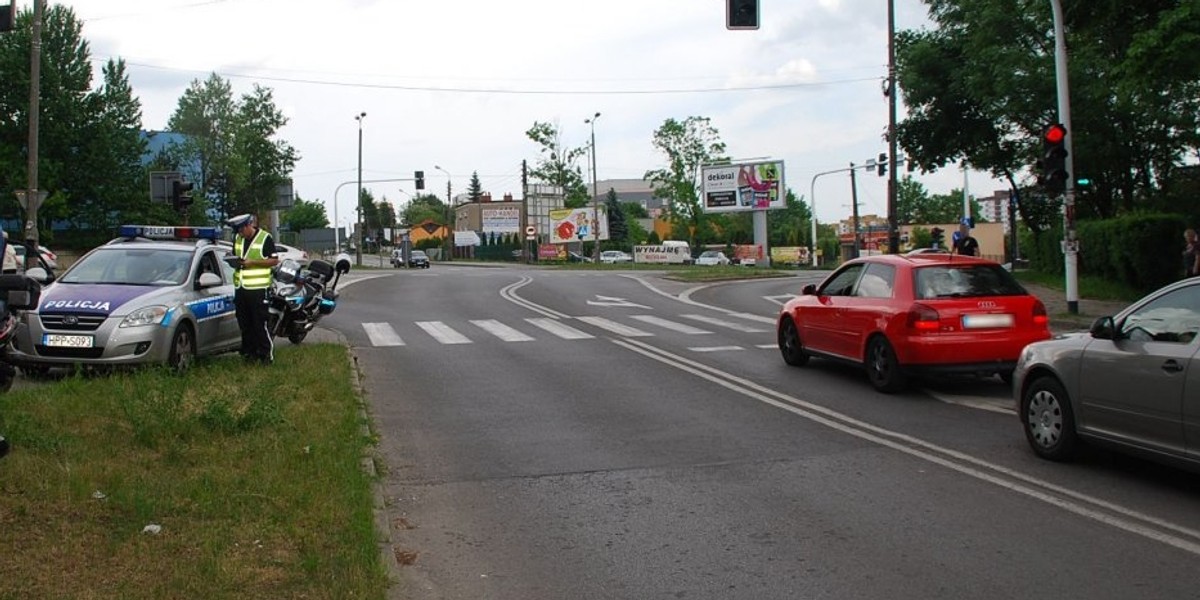 12-latek wjechał na pasy. Kierowca nie miał szans