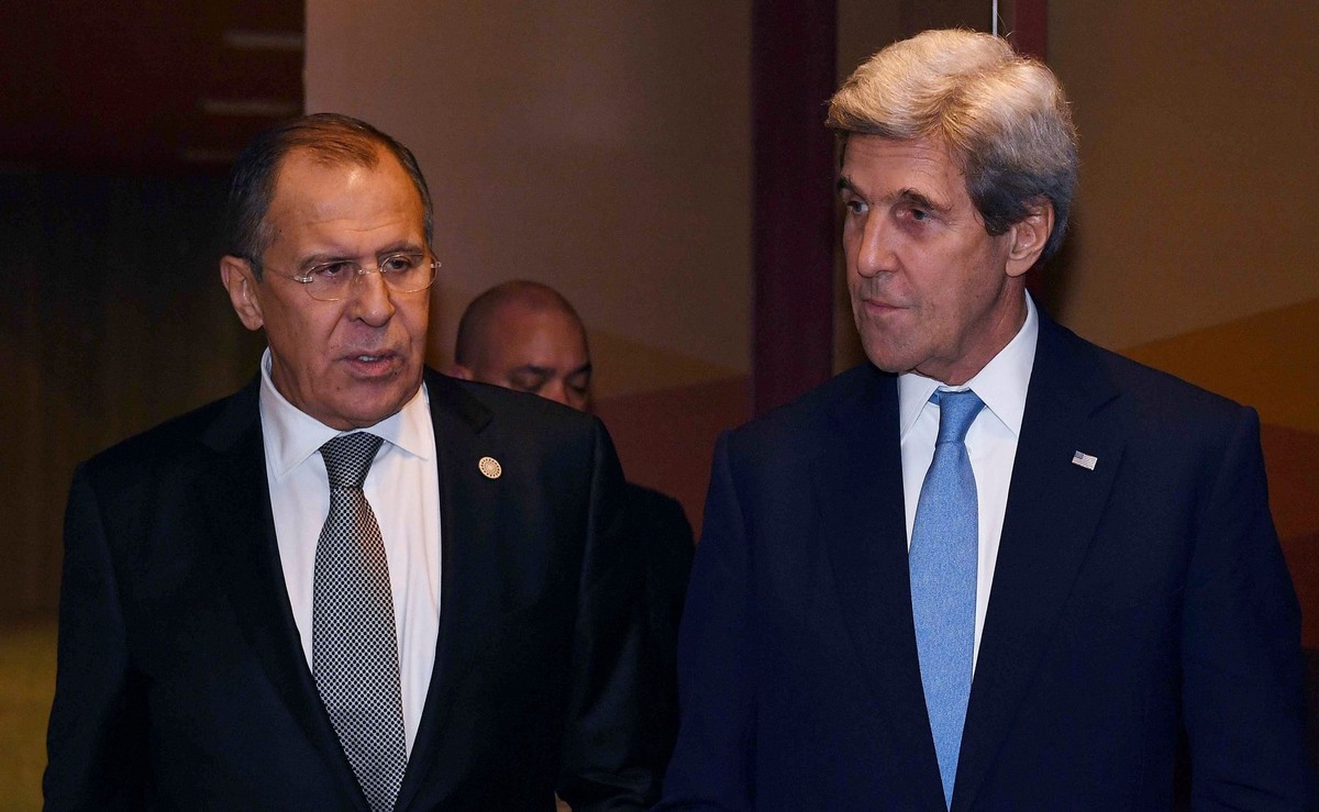 Siergiej Ławrow i John Kerry