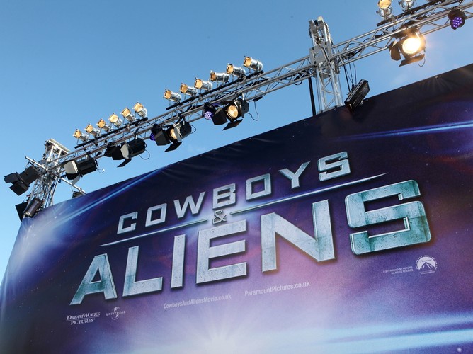 Londyńska premiera filmu 'Kowboje i obcy'