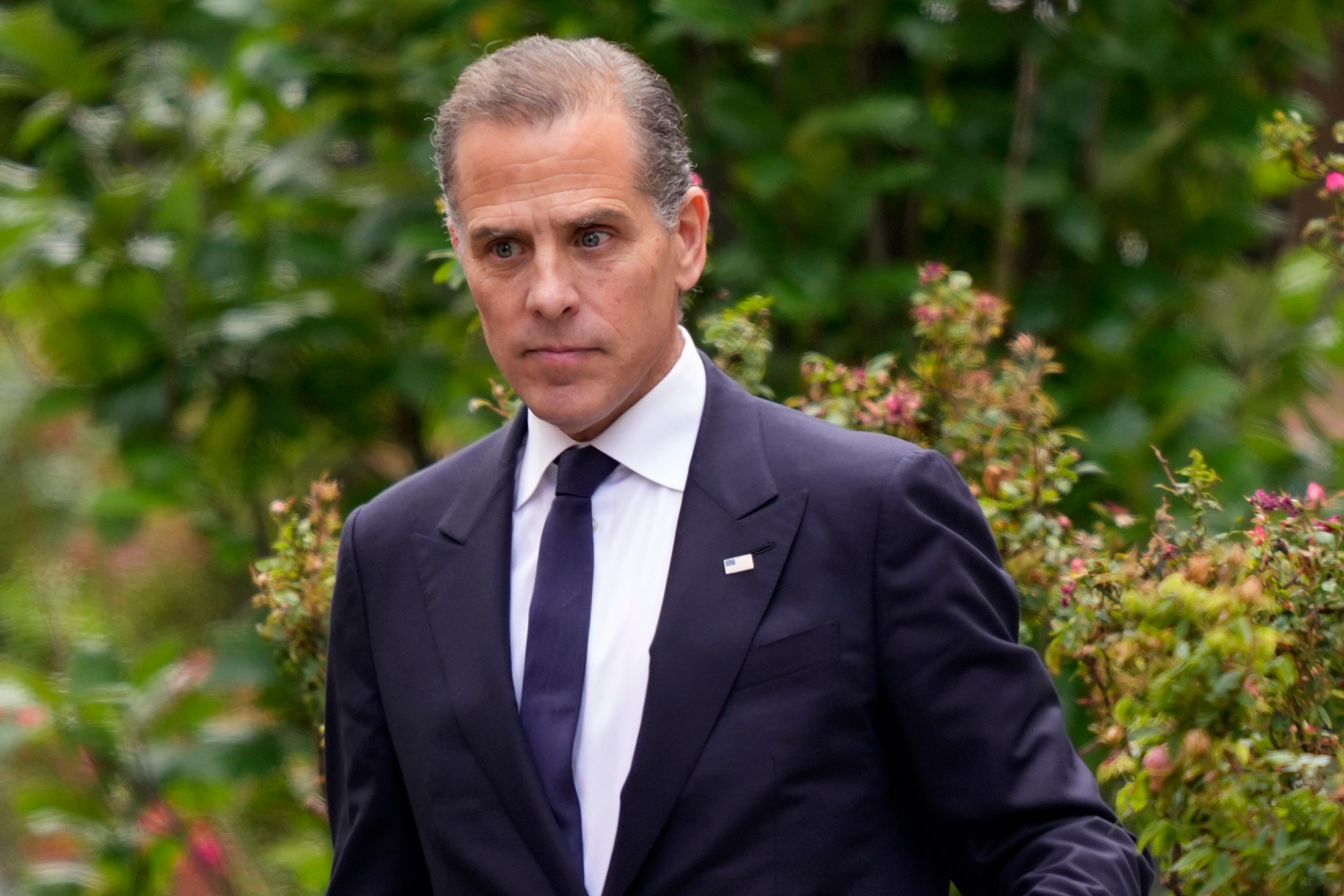Hunter Biden po súdnom pojednávaní.