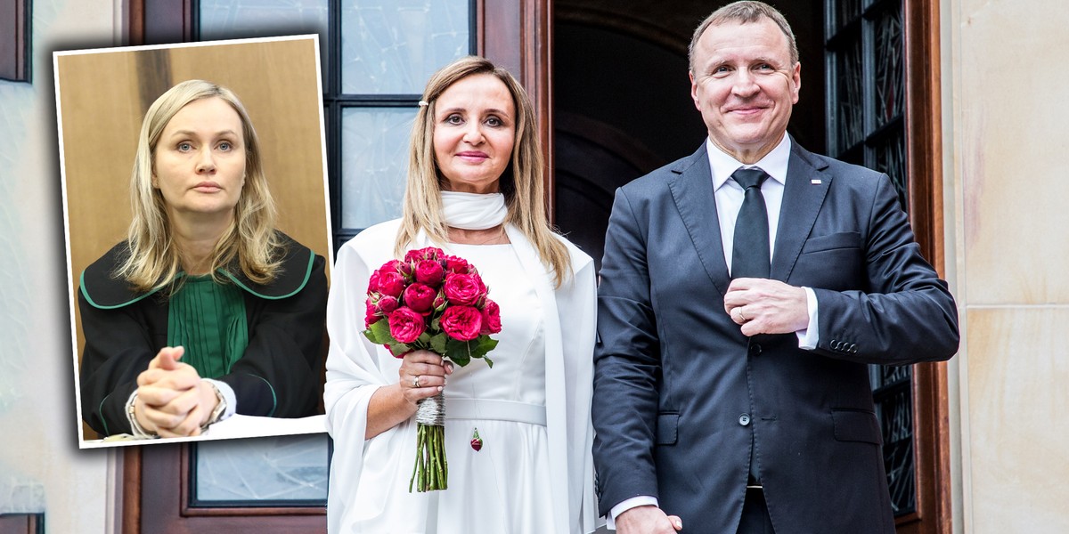 Joanna i Jacek Kurski dzięki unieważnieniu poprzednich związków w lipcu 2020 r. mogli wziąć ślub kościelny. Prawniczka Barbara Giertych wyjaśnia, czym są "kościelne rozwody".