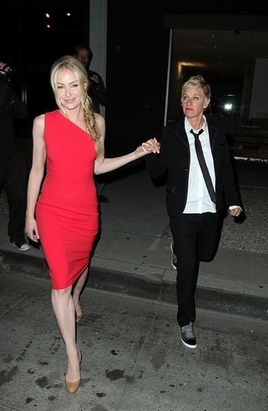 Ellen DeGeneres i Portia de Rossi na zakupach w Los Angeles