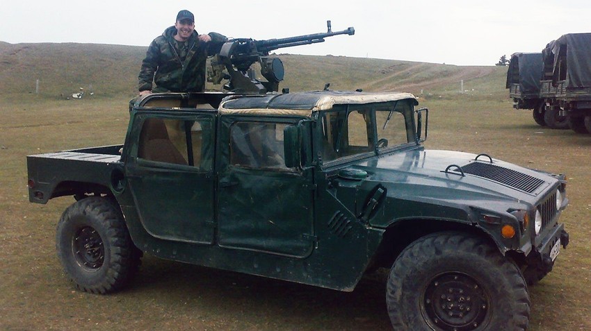 Laša Šergelašvili je bio zadužen za naoružanje gruzijske policije za suzbijanje demonstracija i kaže da je bio uznemiren rezultatima testova nove hemikalije planirane za vodeni top | Foto: Lasha Shergelashvili