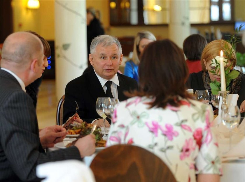 Serock, Jarosław Kaczyński, Elżbieta Jakubiak, komunia święta