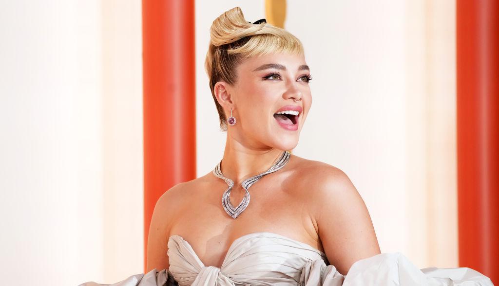 Florence Pugh hollywoodi királynőként érkezett a 2023-as Oscar-gálára