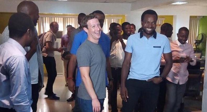 Mark Zuckerberg in Nigeria