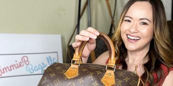 I'm a live shopping host who sells vintage luxury bags. I've