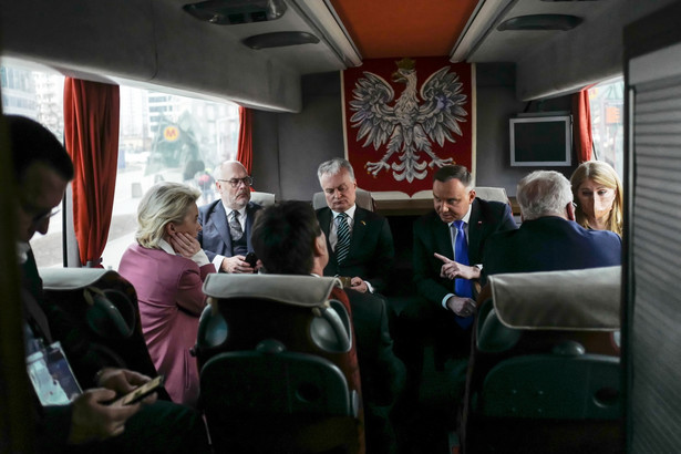 Andrzej Duda, Ursula von der Leyen, Gitanas Nauseda, Alar Karis, Zuzana Caputova