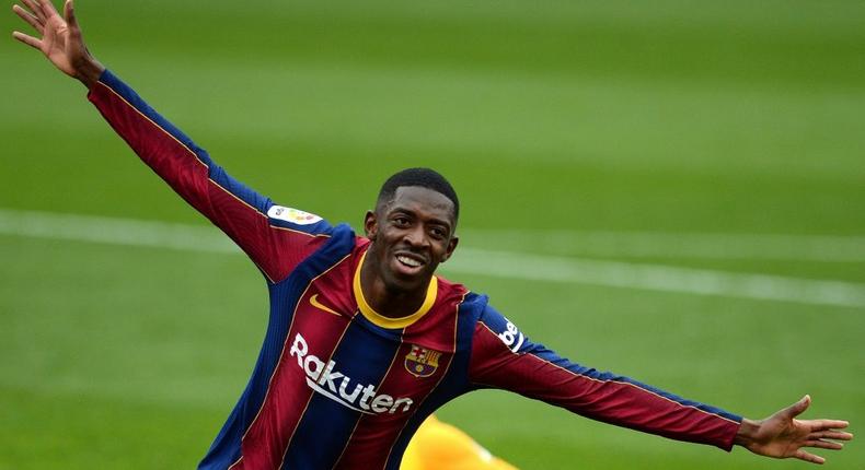 Ousmane Dembele joined Barcelona from Borussia Dortmund in 2017